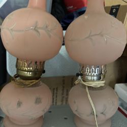 Antique Looking Light Bulb Lamps