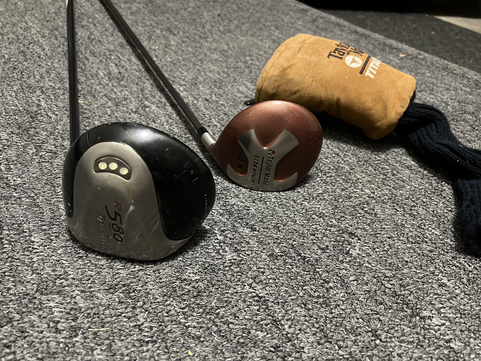 Taylor Made R580 Driver And 10.5 Titanium