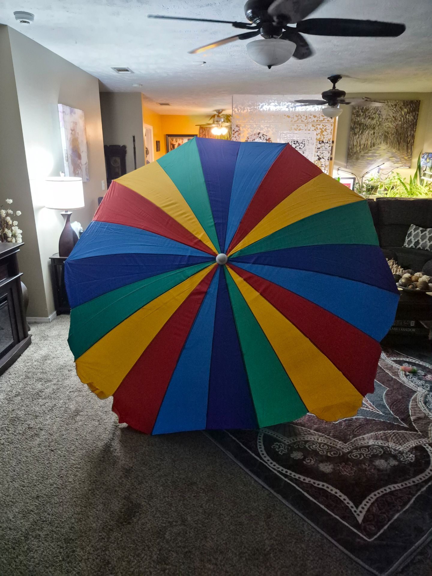 Beach umbrella