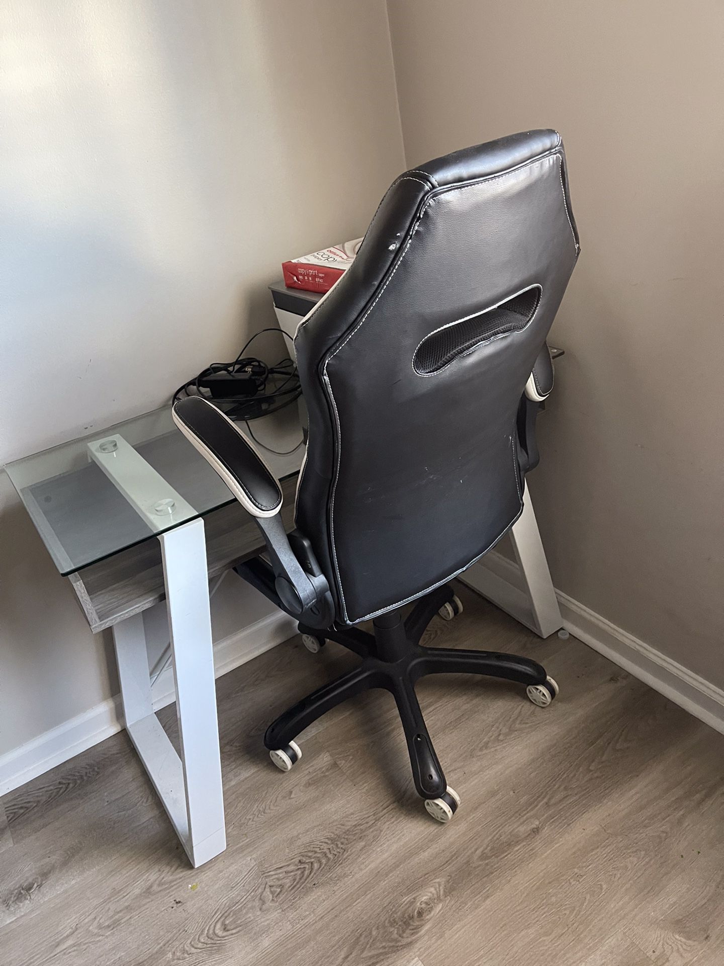 Computer Desk And Gaming Chair 