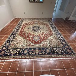 Persian wool rug 9 x 12