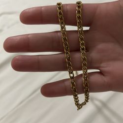 Chain And Bracelet  (Gold Plated)