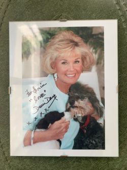 Autographed DORIS DAY Photographed