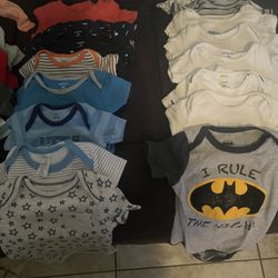6 & 12 Month Onsies  20 + Pcs  