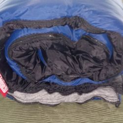 Used Once Coleman Zipup Cumfy Warm Must Have Sleeping Bag