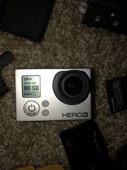 GoPro Hero3 w/ accessories