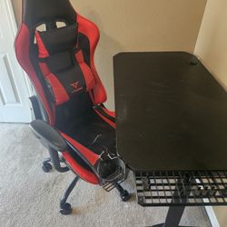 Gaming Desk And Chair 