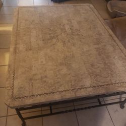 Marble Look Coffee Table