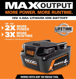 Brand new 4ah rigid battery