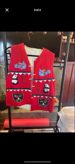 Colorful Fun Chinese Vest 