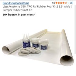 **REDUCED** RV Roof Repair - Rubber Kit
