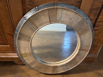 Wood Mirror