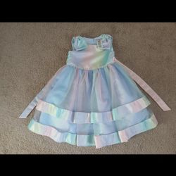 Beautiful Unicorn Bonnie Jean Size 5 Girls Dress