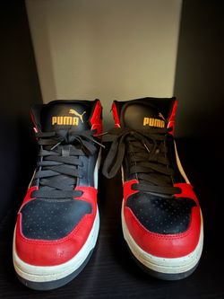 Puma Rebound Size 10.5 Red/Black