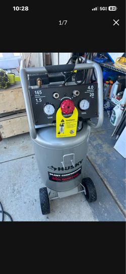 HUSKY CORDED 20 GALLONS SUPER QUITE AIR COMPRESSOR NEW