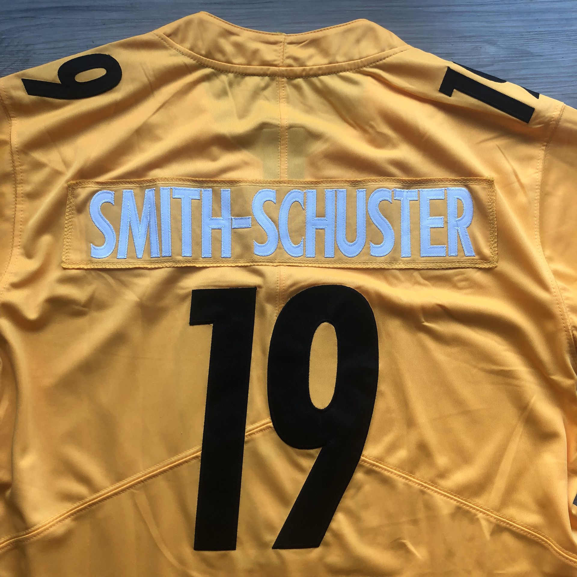 ⭐️ BRAND NEW! ⭐️JuJu Smith-Schuster #19 Steelers Nike Inverted 💯 Logo Jersey + SIZE Large + SHIPS OUT TODAY! 📦💨