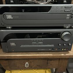 JBL DCR 600 Receiver / DVD  /  Speakers 
