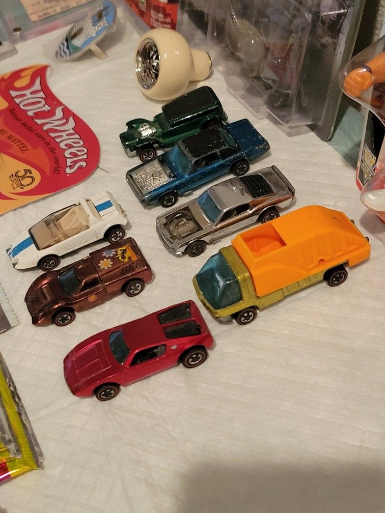 1960s Hotwheels Redlines