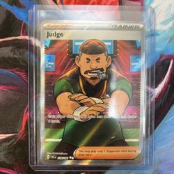 Judge 228/091 Paldean Fates Full Art 