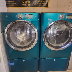 Washer And Dryer Electric Super Capacity Plus Whit Warranty 550