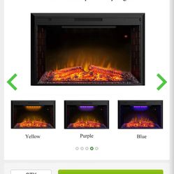 Valuxhome EF50T Electric Fireplace 50" Insert 750/1500W