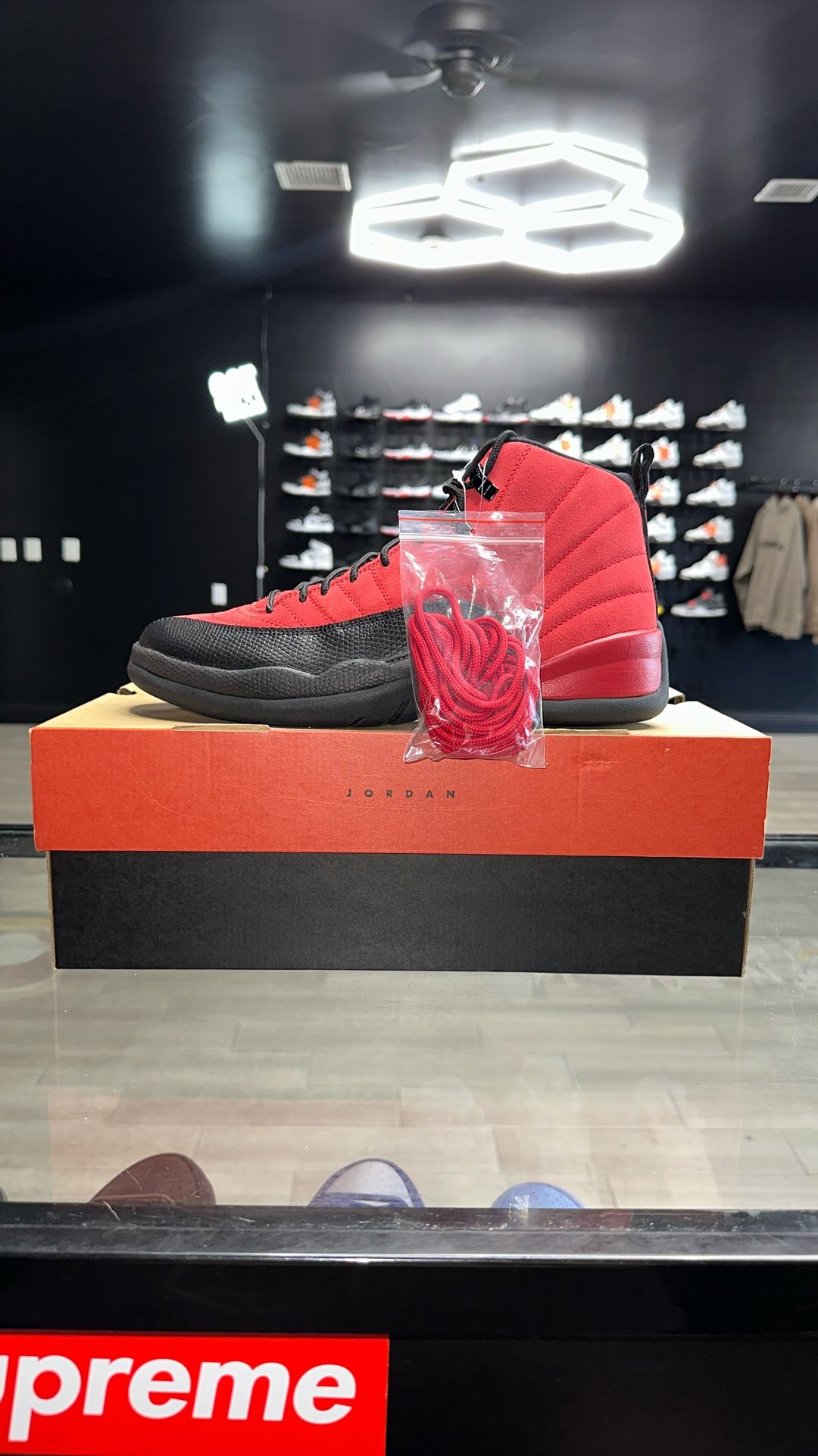 Jordan 12 Reverse Flu Game