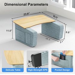 Lap Desk with Arm Rests $30