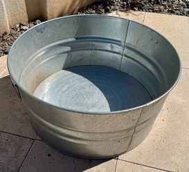 Steel Round Tub 1ft x 2ft