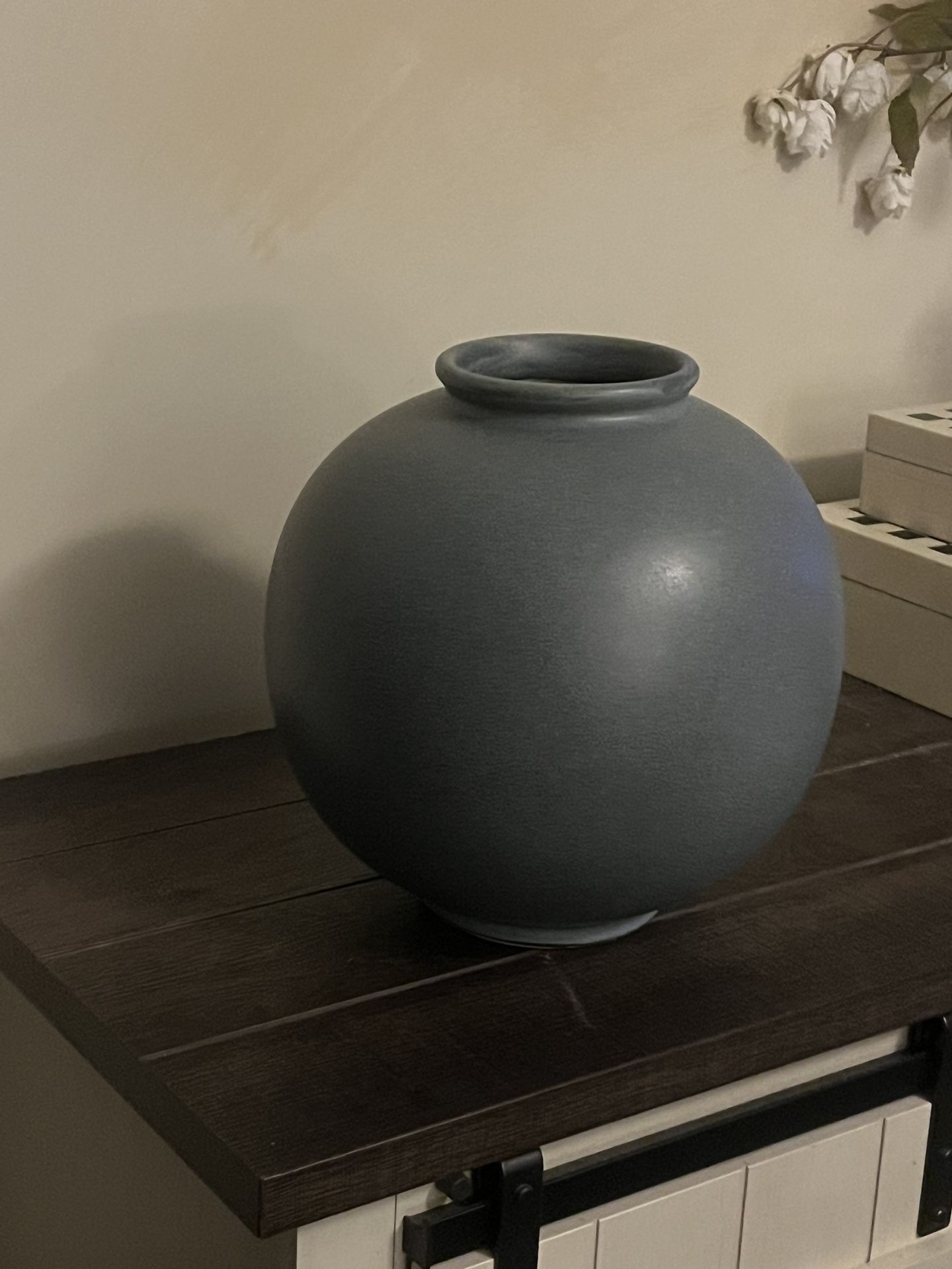 Large Blue Studio McGee Vase 