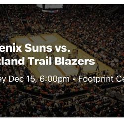 SUNS vs. Trailblazers