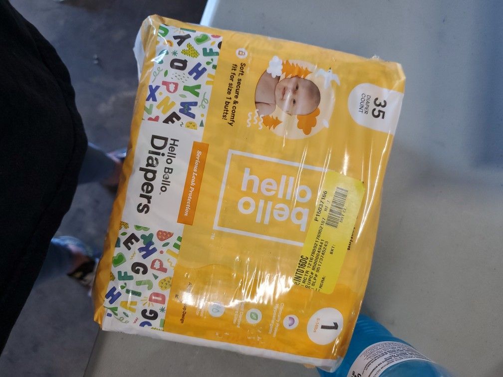Hello Bello 35 Count Size 1 Diapers