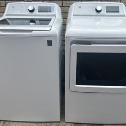 GE Profile Washer And Dryer Set