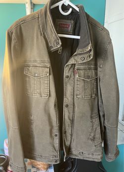 Levi's Olive Green Utility Jacket