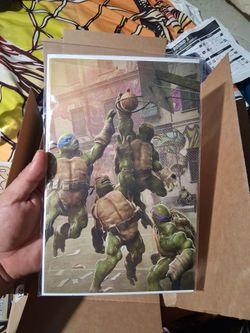 Turtles new york comic con issue