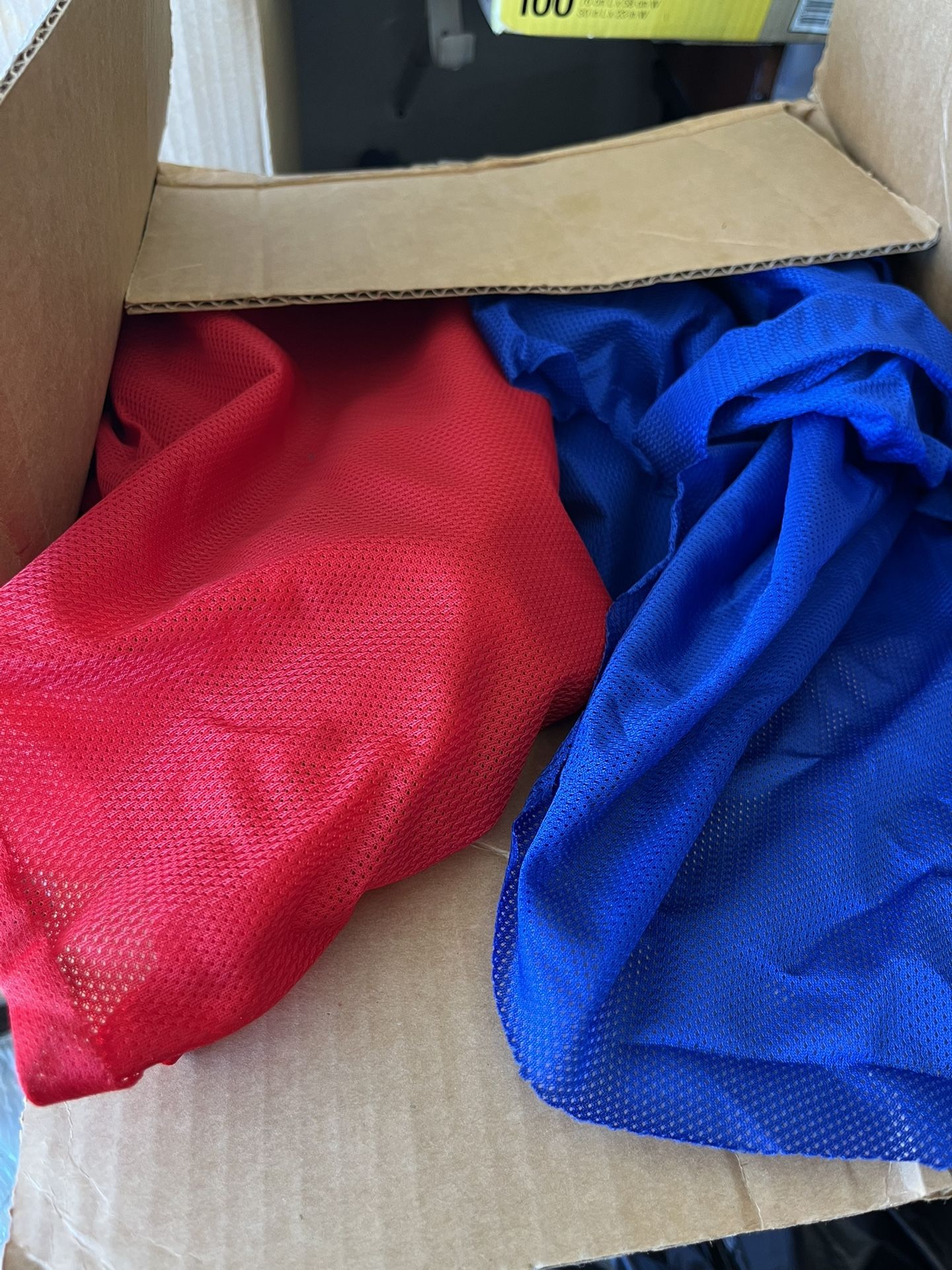 Sports Mesh, Red And blue
