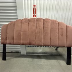 Pink/Rose Headboard King Size