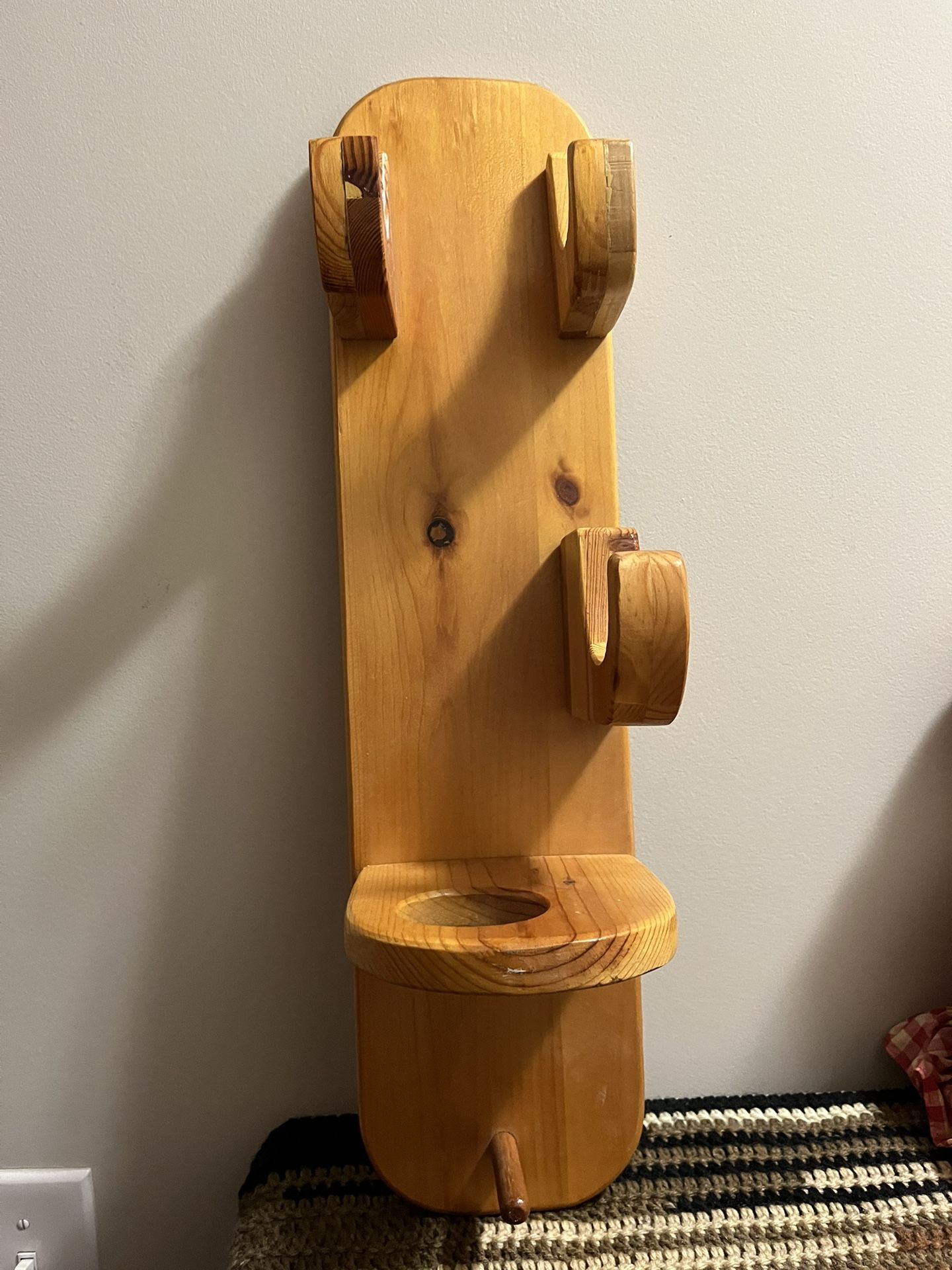 Blow Dryer & Curling Iron Wall Rack
