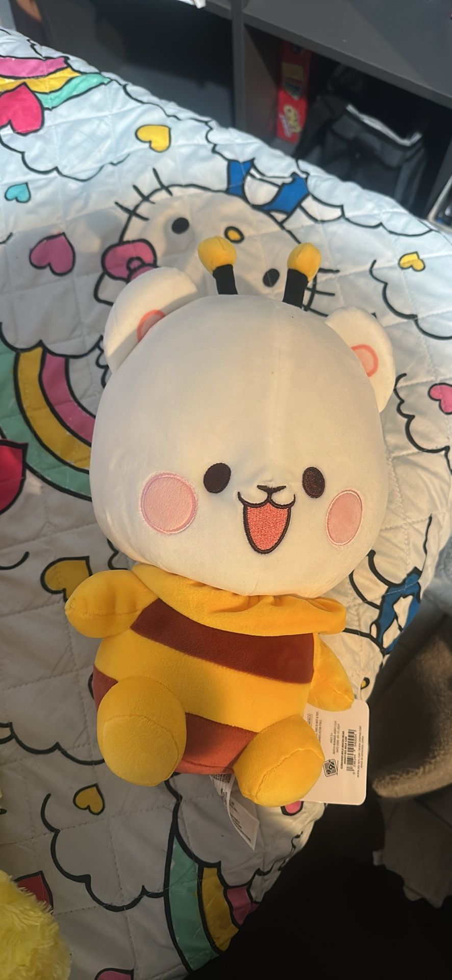 Honey Bee Mocha Bear