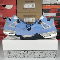 Size 9.5M - Jordan 4 Retro 'UNC'