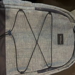 New Single Section Blue Backpack