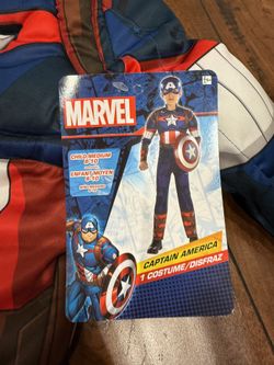 Captain America Costume children’s Medium Brand New