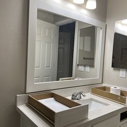 Bathroom Mirror 48” x 36”