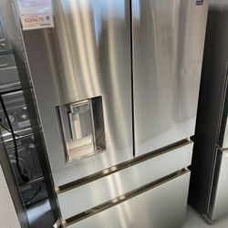 Samsung Stainless Steel 23 Cu. Ft. Counter Depth 4-Door French Door Refrigerator