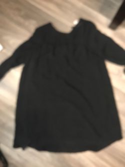 Black lose dress size 2 xs