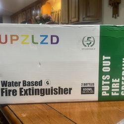 🧯 Water-Based Fire Extinguisher (2-Pack • 600ml Each)