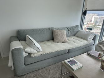 City Furniture Grey Sofa