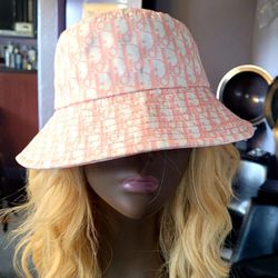 Women Dior Bucket Hat One Size Fits All 