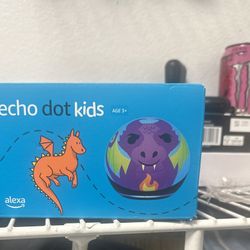Echo Dot Kids – Dragon Design Smart Speaker (cash Only)
