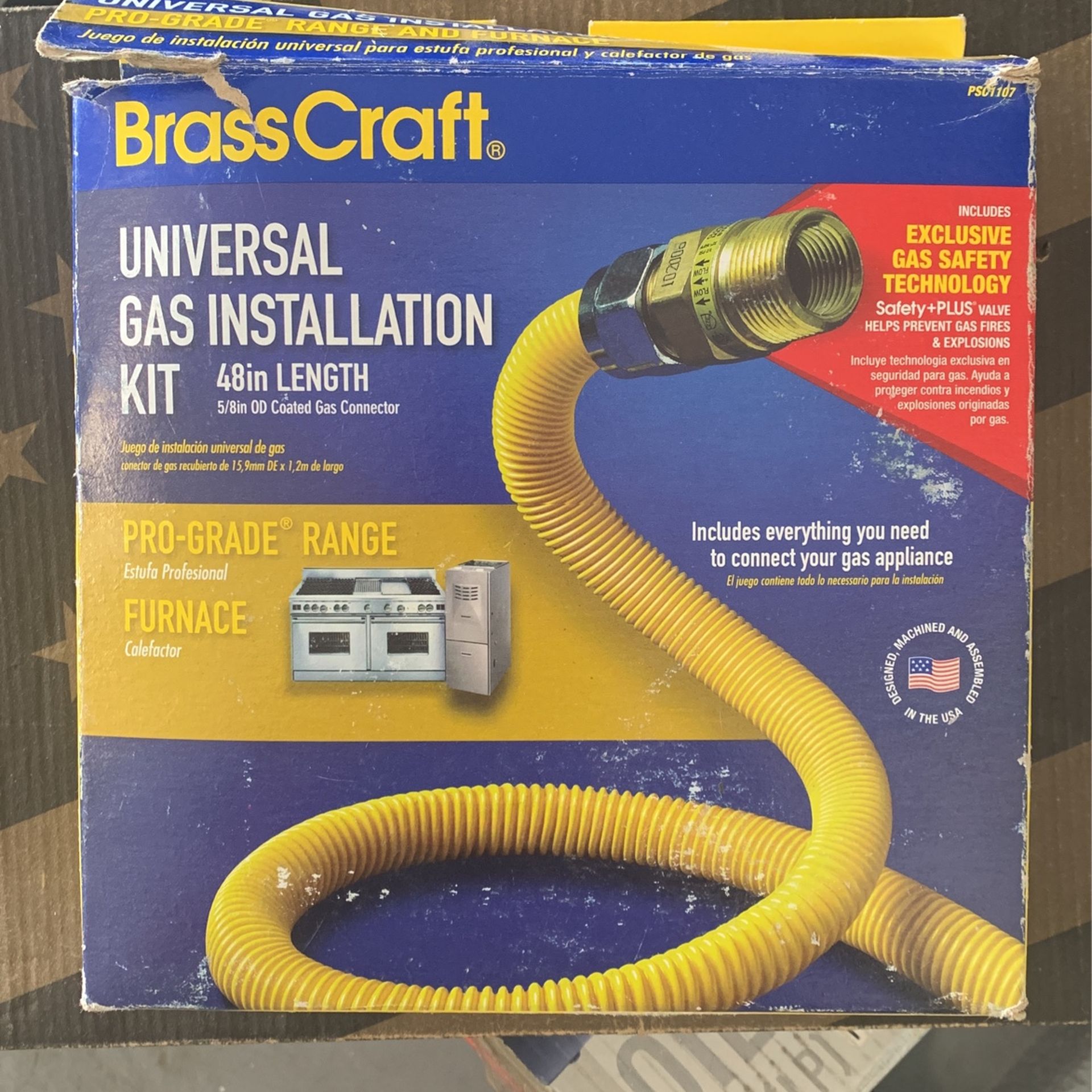 Gas Appliance Install Kit