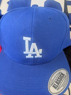 LA Snapback Hats Blue